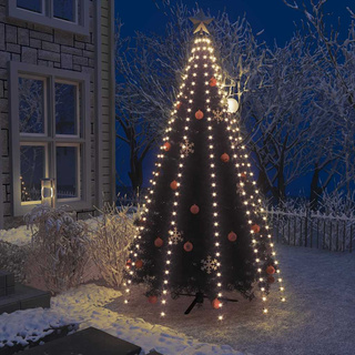 Lampki choinkowe w formie siatki, 300 LED, 300 cm
