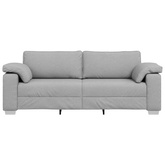 Sofa 3-osobowa Szary chmur 220 cm tkanina
