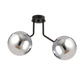 Lampa sufitowa  NOVA 2 BLACK/GRAFIT