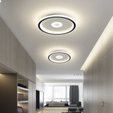 Plafon LED okrągły Abigali Slim Motion 24W z regulowanym czujnikiem ruchu PIR 4000K czarny