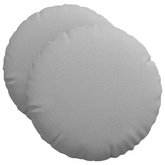 Poduszki na siedziska 2 pcs Szary chmur ?50 x 19 cm tkanina