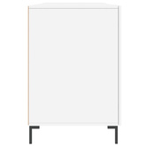 vidaXL Biurko białe z połyskiem, 140x50x75 cm, materiał drewnopochodny