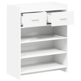 Szafka na buty Biały 73,5 x 36 x 92 cm Drewno inżynieryjne