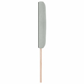 Zagłówek Jasnoszary 80 cm Aksamit