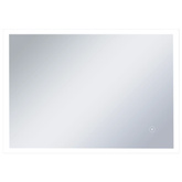 vidaXL Lustro łazienkowe z LED i czujnikiem dotykowym, 100x60 cm