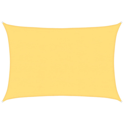 Żagiel przeciwsłoneczny, 160 g/m?, beżowy, 5x6 m, HDPE