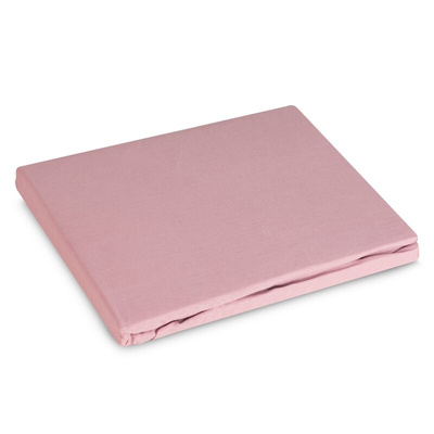 Prześcieradło Prze pudrowy róż 220x200