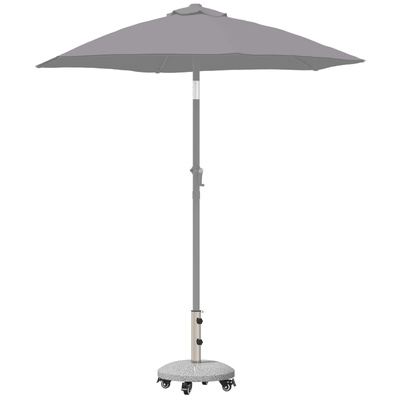 Podstawa parasola Granite z kółkami do słupka 4-5 cm 27.2 kg