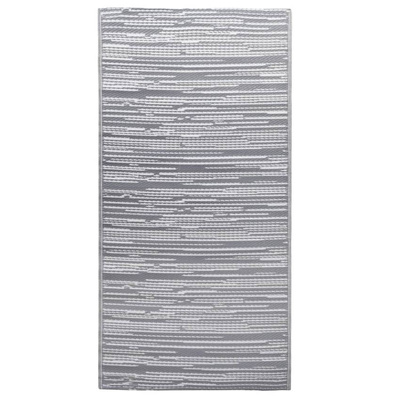 vidaXL Dywan na zewnątrz, szary, 120x180 cm, PP wariant 6