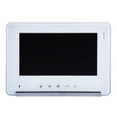 Monitor głośnomówiący biały 7cali stacja + kamera