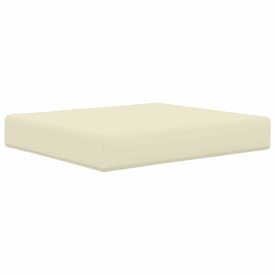 Poduszka do sofy na zewnątrz 2 pcs Kremowy Poliester