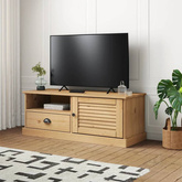 vidaXL Szafka pod TV VIGO, 106x40x40 cm, lite drewno sosnowe