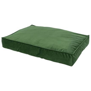 Madison Legowisko dla psa Velvet, 80x55x15 cm, zielone