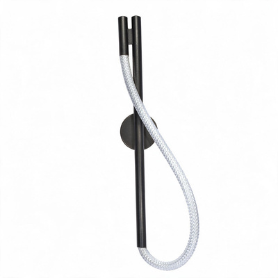 Kinkiet ścienny Serpente PC2552 12W CCT czarny-wężyk splot