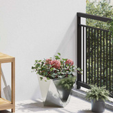 Donica 2 pcs Srebrny 30 x 30 x 30 cm Stal Galwanizowana