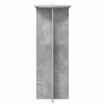 Stojak na rośliny 2 pcs Betonowy szary ?40 x 100 cm