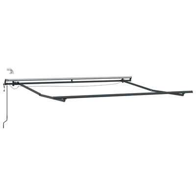 Markiza wysuwana piaskowy 500 × 350 cm Poliester