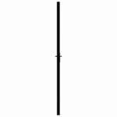 vidaXL Drzwi wewnętrzne, szkło ESG i aluminium, 102,5x201,5 cm, czarne
