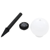 Kuliste lampy solarne do ogrodu, 4 szt., LED, 15 cm, RGB