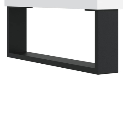 vidaXL Szafka pod TV, biała, 80x36x50 cm, materiał drewnopochodny