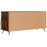 vidaXL Szafka pod TV, przydymiony dąb, 102x36x50 cm