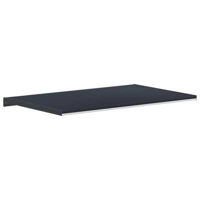 Parapet okienny Antracytowy z rysunkiem drewna PVC