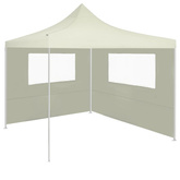 Ścianka z oknami do altany, 4x2 m, kremowa