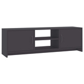 vidaXL Szafka pod TV, szara, 120x30x37,5 cm, materiał drewnopochodny