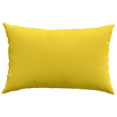Poduszki na sofę 2 pcs Jasnożółty 60 x 40 cm tkanina