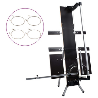 Przecinarka do styropianu na nóżkach, aluminium, 200 W