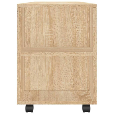 vidaXL Szafka pod TV, dąb sonoma, 102x34,5x43, materiał drewnopochodny