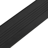 Uszczelka drzwi garażowych Czarny 70 x 6 mm 4,5 m PVC