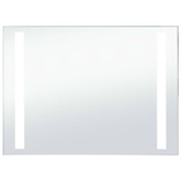 vidaXL Ścienne lustro łazienkowe z LED, 100 x 60 cm