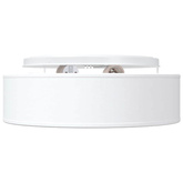 Lampa Sufitowa Z reflektorami Biały 38 x 38 x 13,5 cm tkanina