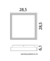 Plafon zewnętrzny BN-KW285XL