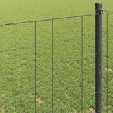 Ogrodzenie Euro 0,6 x 50 m Żelazo pokryte PVC Szary