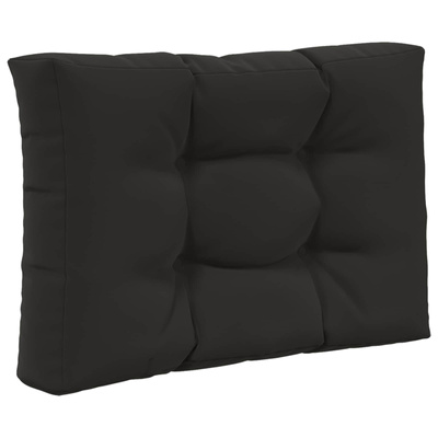 Poduszka do sofy na zewnątrz 3 pcs Czarny Poliester