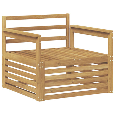 Sofa na zewnątrz Lite Drewno Akacji Biały