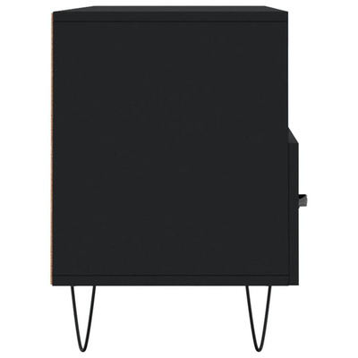 vidaXL Szafka pod TV, czarna, 102x36x50 cm, materiał drewnopochodny model standard