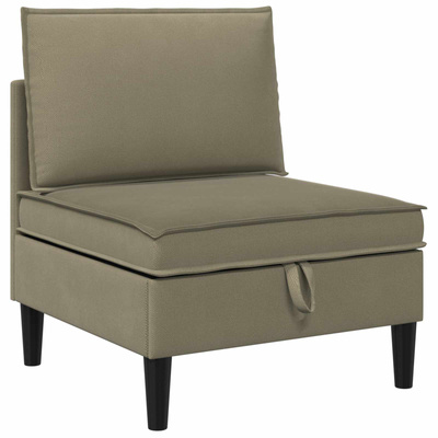 Zestaw mebli do salonu 4 szt. Khaki tkanina