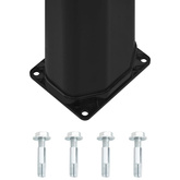 Ogrodowy prysznic solarny z końcówką prysznicową i kranem, 35 L