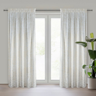 Avena biała 135x270 Zasłona