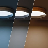 Plafon LED 21W Okrągły 50 cm Naturalne Drewno 3 Barwy Świecenia Abruzzo Vero