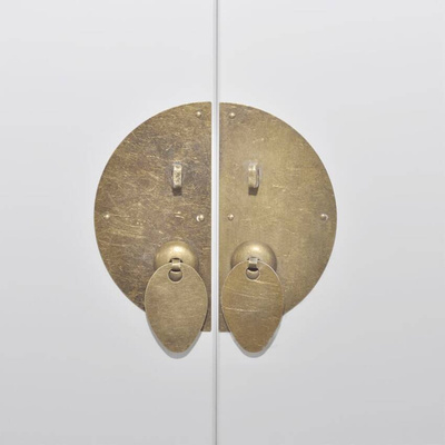 vidaXL Szafka pod TV, biała, 110x24x48 cm, materiał drewnopochodny