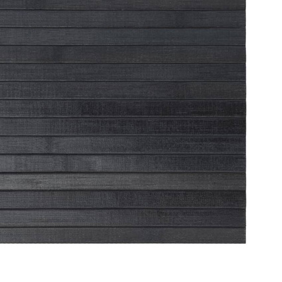 vidaXL Dywan prostokątny, szary, 70x400 cm, bambusowy