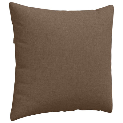 Poduszki na sofę 2 pcs Brązowy 45 x 45 cm tkanina