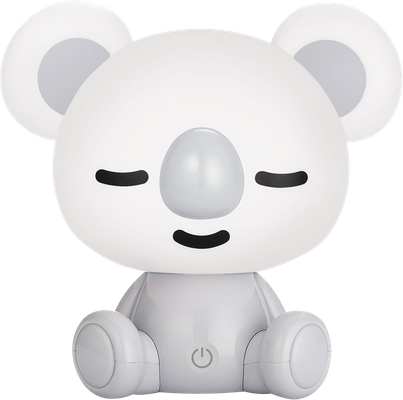 KDR-611-GR LAMPA STOŁOWA KOALA SZARA/GREY