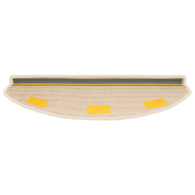 Samoprzylepne maty na schody 15 pcs Biały 80 x 24,5 x 3,5 cm