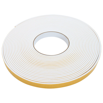 Taśma samoprzylepna z pianki 5 szt. Biały 20mm x 10m Pianka CR