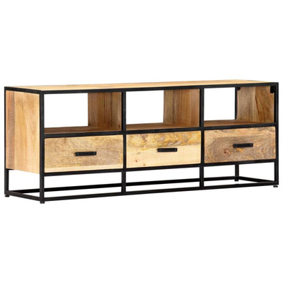 vidaXL Szafka pod TV, 120 x 30 x 45 cm, z litego drewna mango